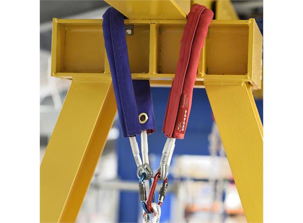 K-Pro Canvas/Kevlar Rope Protector Blue/Red 50cm 