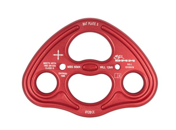Bat Rigging Plate Red S 