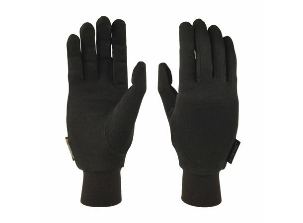 Silk Liner Glove Black XL 