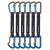 Shadow Quickdraw 6 Pack Titanium/Blue 18cm 