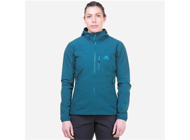 Echo Hooded Wmns Jacket Medieval Blue 8 