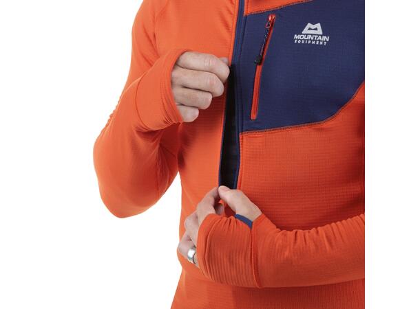 Eclipse Hooded Mens Zip T Medieval Blue S 