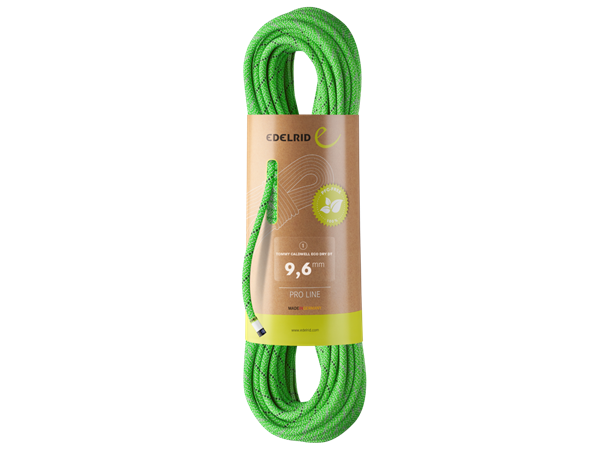 Tommy Caldwell Eco Dry DT 9,6mm Neon-Green 60m 