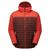 Particle Hooded Mens Jacket Firedbrick/Cardinalorange S 