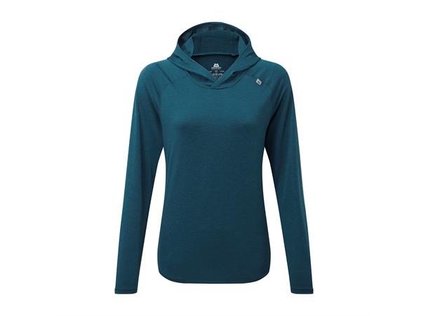 Glace Hooded Wmns Top Majolica Blue 10 