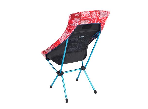 Seat Warmer for Sunset/Beach Blue/Red Bandanna 