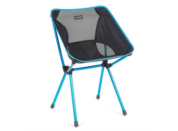 Café Chair Black/Cyan Blue 
