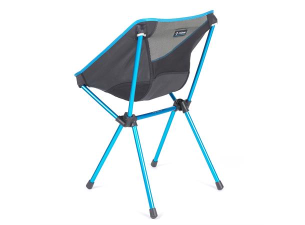 Café Chair Black/Cyan Blue 