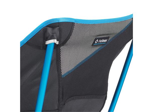 Café Chair Black/Cyan Blue 