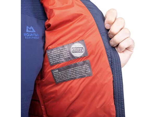 Earthrise Hooded Mens Jacket Majolica Blue/Mykonos Blue S 