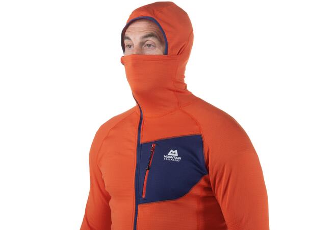 Eclipse Hooded Mens Zip T Magma/Medieval M 