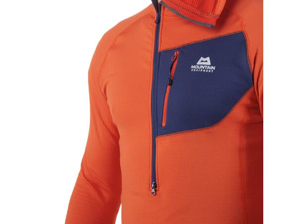 Eclipse Hooded Mens Zip T Magma/Medieval M 