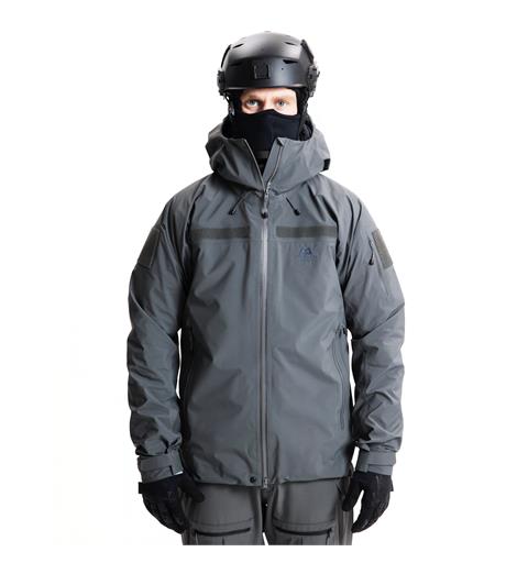 Tupilak Jacket WLD - Velcro Teknisk og robust Gore Pro skalljakke -Shadow Grey