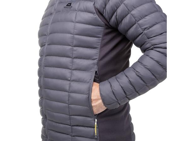 Particle Hooded Mens Jacket Anvil/Obsidian XL 