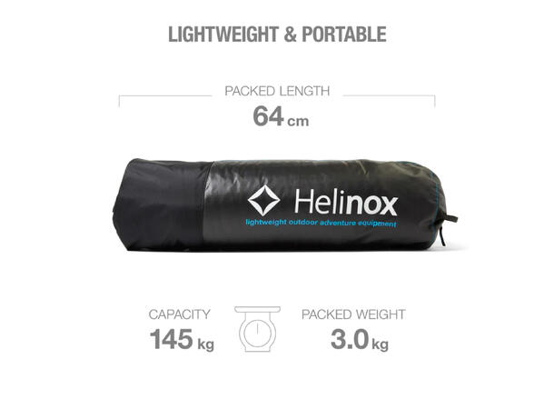 Cot One Convertible Insulated Black/Cyan Blue 