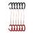 Alpha Wire Quickdraw 6 Pack Red 25cm 
