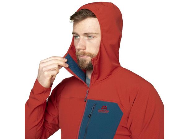 Arrow Hooded Mens Jacket Admiral Blue M 
