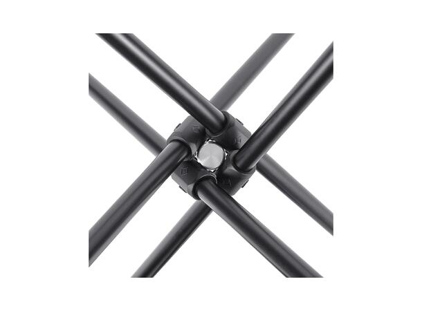 Café Table Home Walnut/Black 