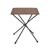 Café Table Home Walnut/Black 