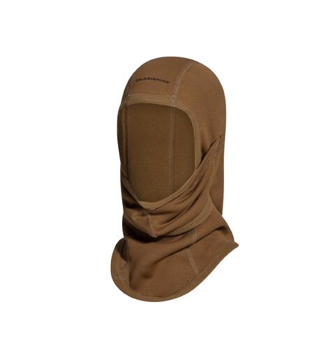 ColdAvenger Core Balaclava White Balaclava med nedtrekkbar maske