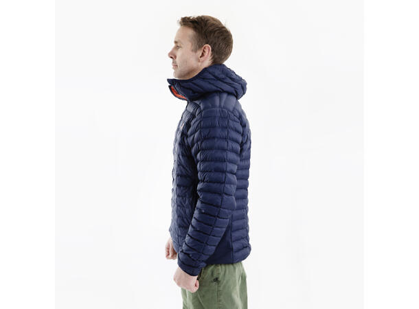 Particle Hooded Mens Jacket Cosmos/RedRock L 