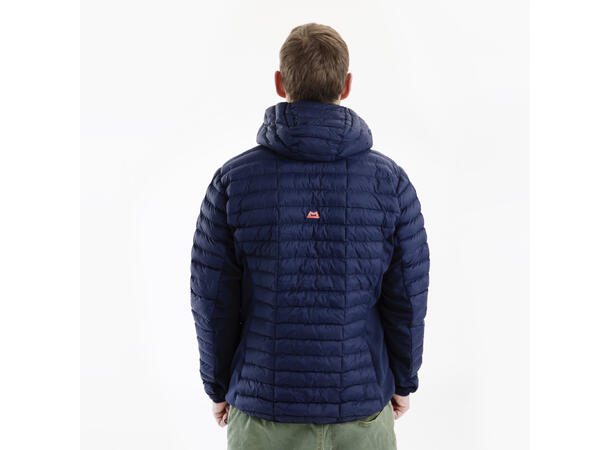 Particle Hooded Mens Jacket Cosmos/RedRock L 