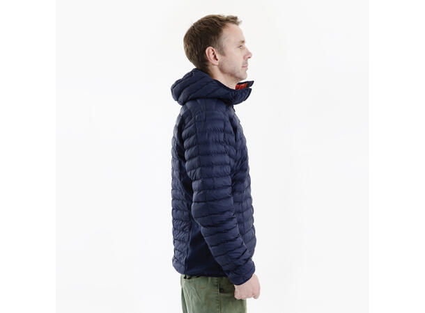 Particle Hooded Mens Jacket Cosmos/RedRock L 