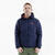Particle Hooded Mens Jacket Cosmos/RedRock L 