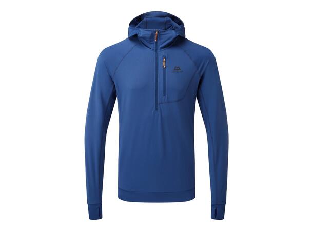 Aiguille Hooded Mens Top Admiral Blue M 
