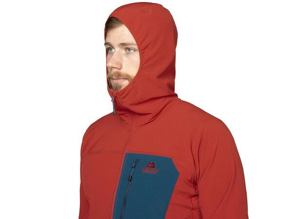 Arrow Hooded Mens Jacket Anvil/Redrock M 