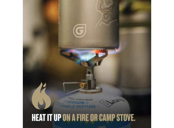 GeoPress® Ti Filr& P Bottle Plus Cook L 710ml Covert Black 