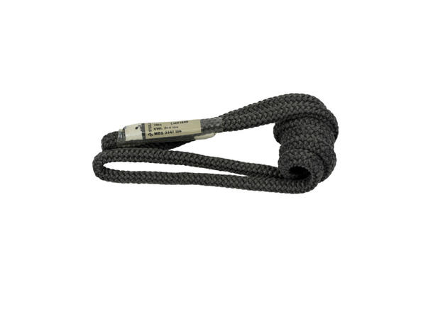 Sterling 6,8mm HollowBlock Loop 19" Black 