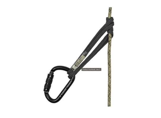 Sterling 6,8mm HollowBlock Loop 19" Black 