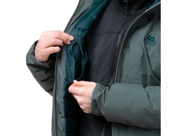Triton Mens Jacket Slate Green/Cosmos XL 