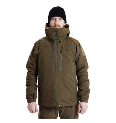 Fitzroy Jacket WLD - Velcro Drab Green Varm Primaloft Highloft Gold
