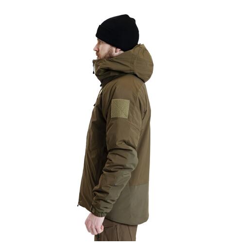 Fitzroy Jacket WLD - Velcro Drab Green Varm Primaloft Highloft Gold
