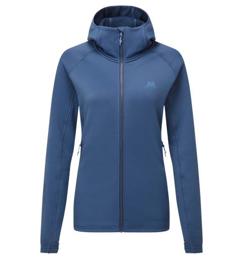 Jorasses Hooded Wmns Jacket En varm og vindbestandig fleecejakke