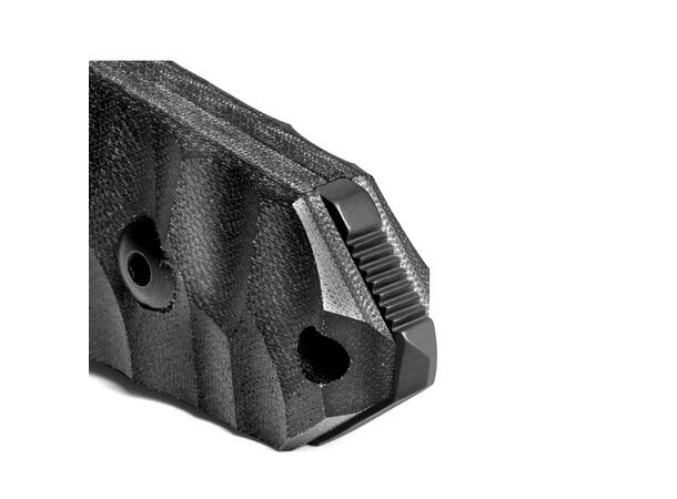 MARAUDEUR KNIFE  BLACK G10 Overlevelseskniv med glatt blad 