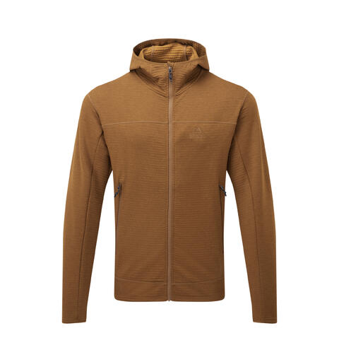 Apiro Hooded Mens Jacket Teknisk behagelig pustende fleecejakke