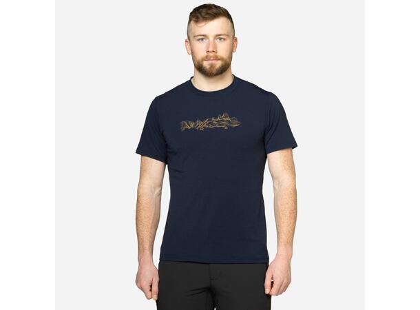 Groundup Skyline Mens Tee Cosmos L 