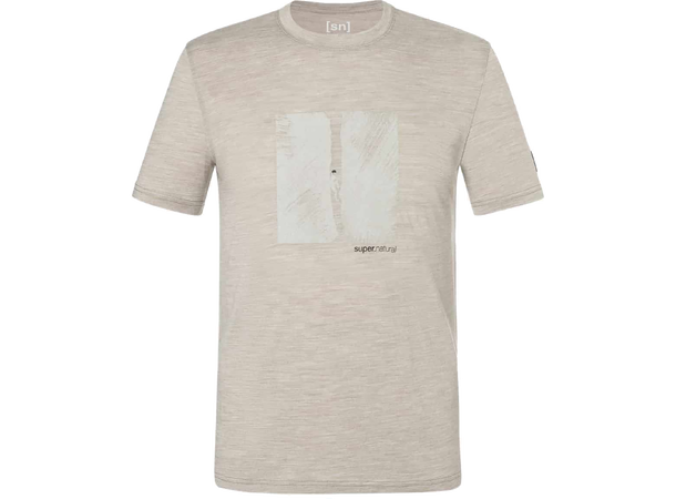 M Crevice Tee Vintage Khaki Melange/FG/Black Ink XL 