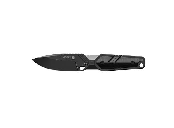 IMPACT 127 KNIFE PVD BLACK G10 IN BLACK BOX 
