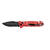 CAC PA6 TEXTURED RED HDL SERRATION BLADE 