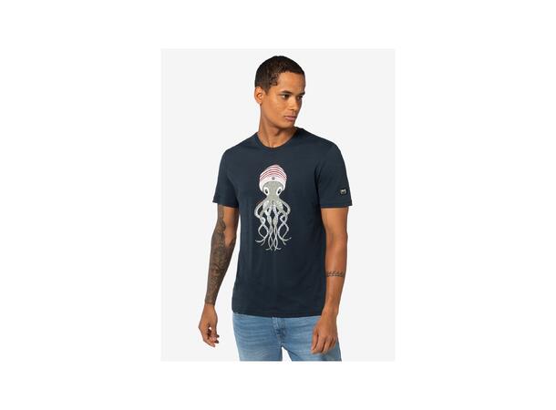 M Octopussy Tee Blueberry/Various XXL 