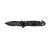 CAC PA6 TEXTURED BLACK HDL SERRATION BLADE 