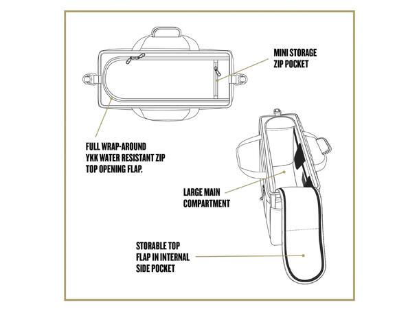 Mission Tote 58 L Covert Black 