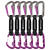 Shadow/Spectre Hybrid Quickdraw 6 Pack Titanium/Purple 12cm 