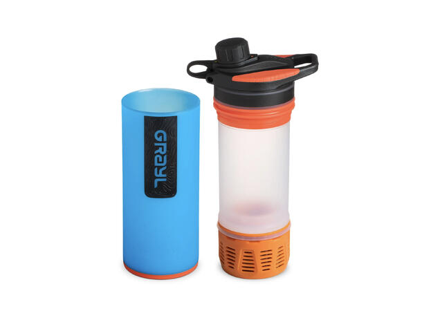 GeoPress® Purifier Bottle 710ml Bali Blue 