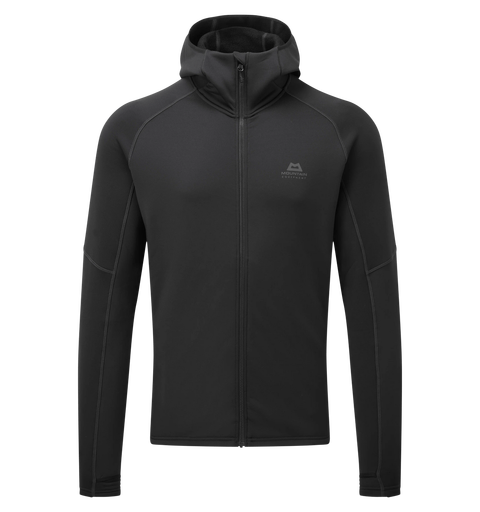 Jorasses Hooded Mens Jacket God stretchy fleece