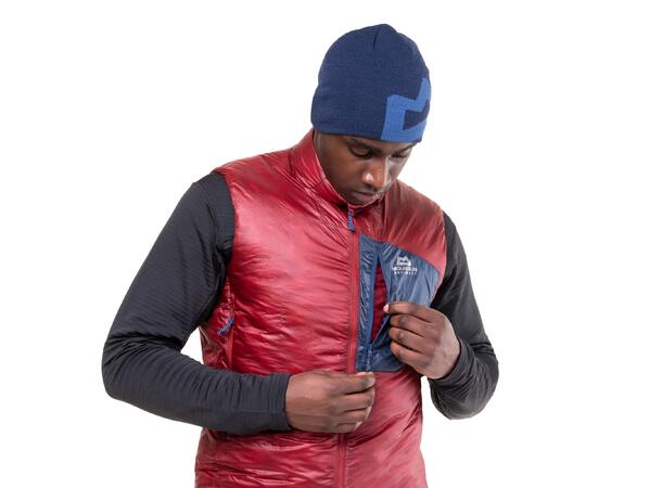 Oreus Mens Vest Merlot/Admiral blue L 